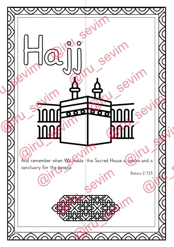 Lapbook Hajj (English) [Digital] – Bild 2