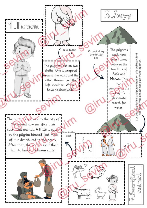 Lapbook Hajj (English) [Digital] – Bild 3