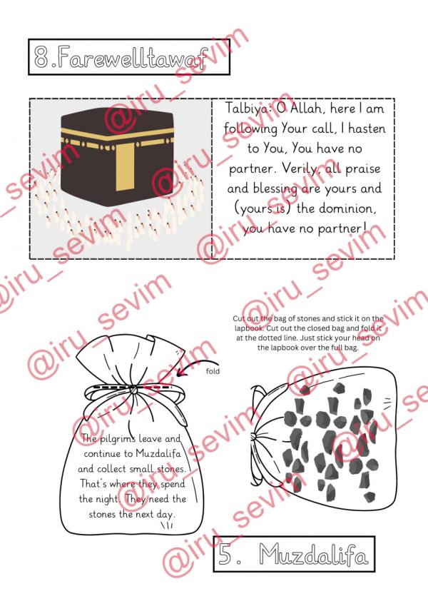 Lapbook Hajj (English) [Digital] – Bild 6