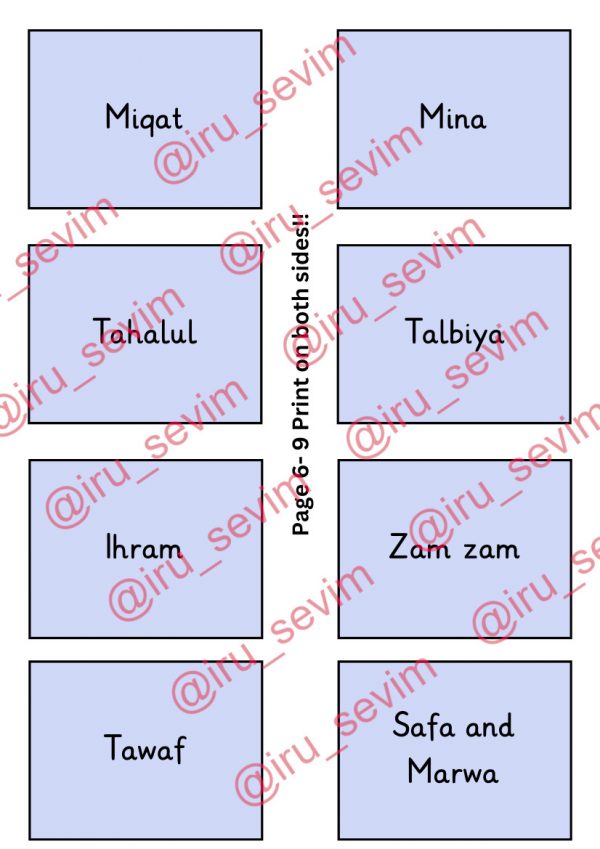 Lapbook Hajj (English) [Digital] – Bild 7