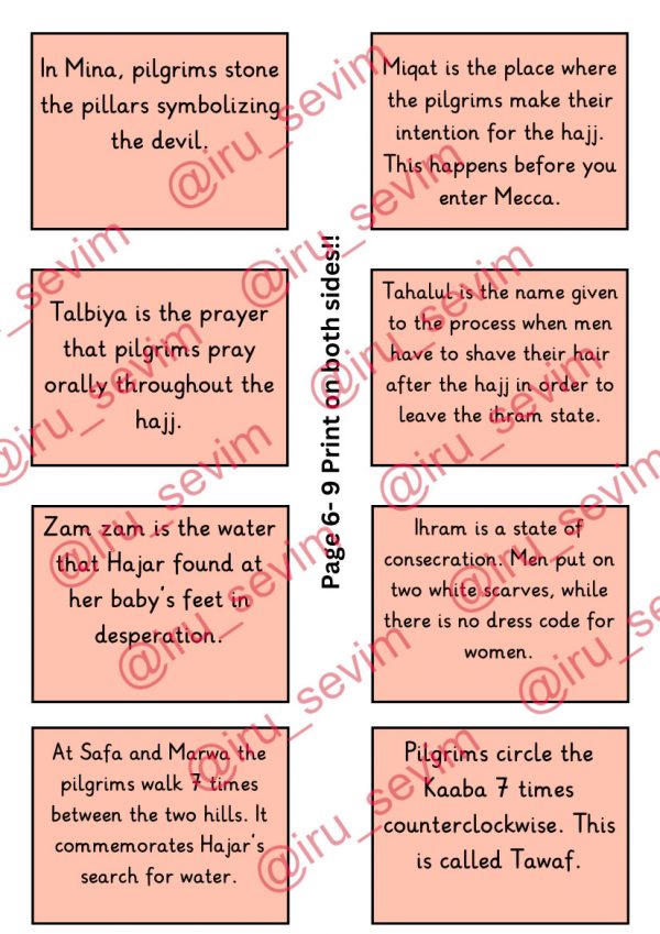 Lapbook Hajj (English) [Digital] – Bild 8