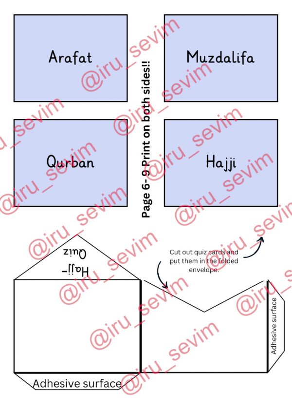 Lapbook Hajj (English) [Digital] – Bild 9
